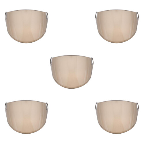 5Pièces Pare- Casque Noir Et 2
