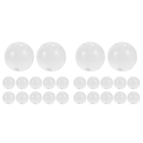 200Pièces Blanches Pour Poupées En Plastique, Jouet 2