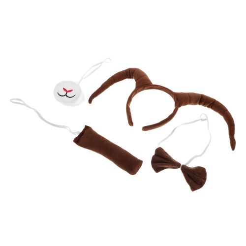 4Ensembles Bandeau Halloween Cornes D’antilope Tissu 2