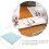 2Pièces Carnet Floraux Papier Vert Pour Stockage 7