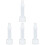 4Pièces Liner Silicone Pour Vache Mouton Usage Fermier 4