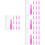 40Pièces Retire Lentilles Silicone Violet Compact Réutilisable Voyage 8