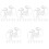 25Paires Embouts D'oreille Interphone En Silicone Transparent 5