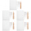 5Ensembles Kit Feutrage Laine Mousse Épaisse Réutilisable Coloré 5