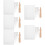 5Ensembles Kit Feutrage Laine Mousse Épaisse Réutilisable Coloré 10