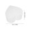 9Pcs Heart Foam Cake Dummies White Portable Baking Practice Props 2
