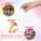 9Pcs Heart Foam Cake Dummies White Portable Baking Practice Props 8