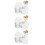 9Pcs Heart Foam Cake Dummies White Portable Baking Practice Props 9