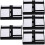 5Ensembles Carnets De Score De Golf En Cuir Vert Portable 10