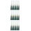24Pièces Pompons De Vert En Polyester Métal 8