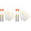 4Ensembles Aiguilles Ouvertures Acier Inoxydable 3