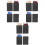 12Pièces Mouchoirs De En Colorés Accessoire Costume 4