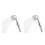 2Pcs Silver Hand-Held Copper Shower Wand Bathroom Tool Bright Finish 10