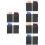 12Pièces Mouchoirs De En Colorés Accessoire Costume 7