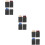 12Pièces Mouchoirs De En Colorés Accessoire Costume 9