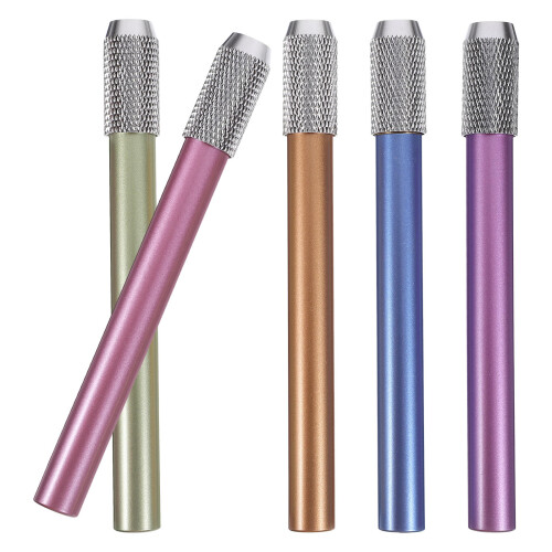 20Pièces Extensions Crayon Métalliques Colorées Fournitures 1