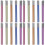 20Pièces Extensions Crayon Métalliques Colorées Fournitures 5