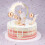 90Pcs Golden Ball Cake Topper Plastic Dessert Decorations 10