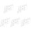 5Pièces Cartes Attention Braille Compactes Usage Extérieur 4