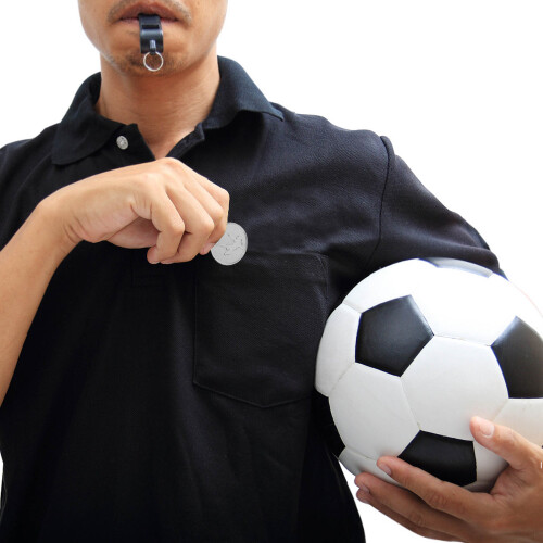 15Pièces Jetons Décision Arbitre Noir Alliage Portable Durable 2