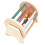 2Pièces Jouet Tambour Textile En Bois Bébé Coordination 3