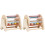 2Pièces Jouet Tambour Textile En Bois Bébé Coordination 4
