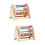 2Pièces Jouet Tambour Textile En Bois Bébé Coordination 8