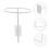 2Pièces Support Casque Mural En Acier Carboné 10
