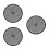 3Pièces Plat À Pizza Rond Épais Nonadhérent Pour Four Usage 4