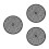 3Pièces Plat À Pizza Rond Épais Nonadhérent Pour Four Usage 7