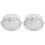 2Pièces Lampe Sauna Murale En De Zinc Anti-Explosion 3