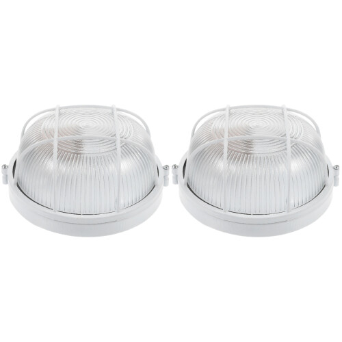 2Pièces Lampe Sauna Murale En De Zinc Anti-Explosion 2
