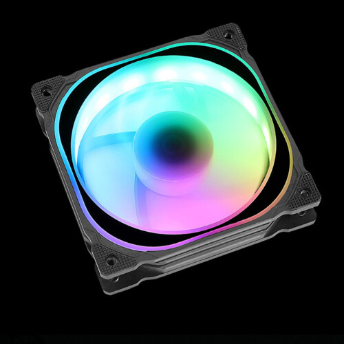 3Sets Rgb 12Cm LED Cooling Fans with Controller Pc Cooling 2