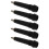 25Pièces Embouts Remplacement Bâtons Durable DIY Noir 2