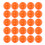 200Pièces Balles De Jeu Plastique Orange Réutilisables Pour 3