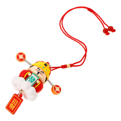 2Pièces Accessoires PVC Multicolores Suspendus Décor Auto Intérieur 2