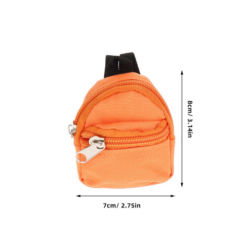 4Pièces Mini Sac À Porte-Clés En Polyester Couleurs Assorties 1