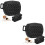 2Pièces À Silicone Noir Compact Pour Entraînement 5