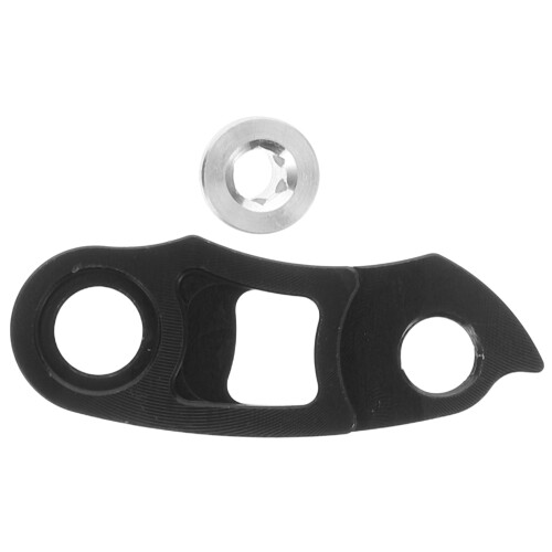 2Pièces Patte De Cadre Aluminium Noir Compatible Vélos 2
