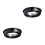 2Pièces Roulement Remplacement Aluminium Noir Professionnel 7