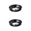 2Pièces Roulement Remplacement Aluminium Noir Professionnel 10