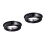 2Pièces Roulement Remplacement Aluminium Noir Professionnel 11
