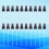 100Pièces Tête Spray Noir Remplacement Flacon 8