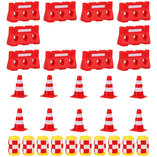 150Pièces Jouet Routière Miniature Plastique 1