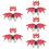 5Ensembles Accessoires Cosplay Diable Rouge En Non- Pour Carnaval 11