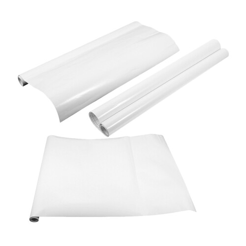 12Pièces Tableaux Blancs Autocollants Effaçables Pe Mur 1