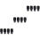 240Pcs Plastic Soilless Plant Net Cups Black Hydroponic Mesh Buckets 6