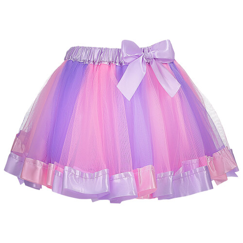 2Pièces Tutu Fille Polyester Princesse Ballet Enfant 1