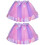 2Pièces Tutu Fille Polyester Princesse Ballet Enfant 6