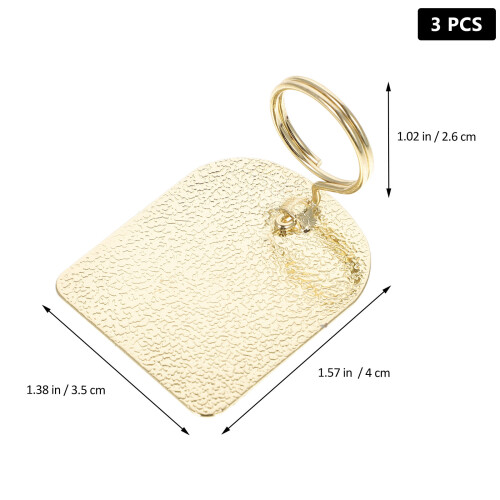 Sign Clips 3pcs Metal Rectangular For Shop Retail Use 1